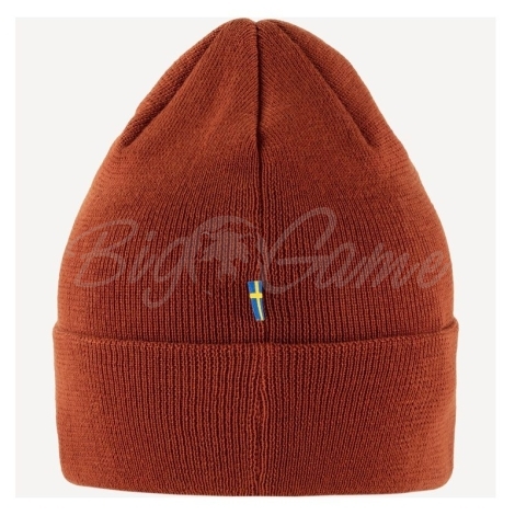 Шапка FJALLRAVEN Vardag Classic Beanie цвет Terracotta Brown фото 5