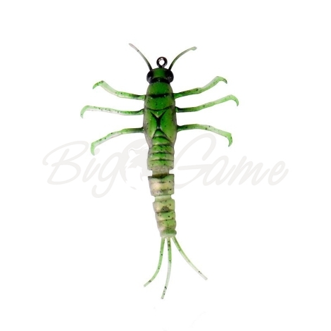 Приманка SAVAGE GEAR 3D TPE Mayfly Nymph 5 см цв. 03-Green фото 1