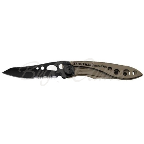 Нож складной LEATHERMAN  Skeletool KBX Black Coyote Tan  фото 6