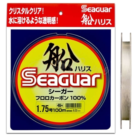 Флюорокарбон SEAGUAR Fluoro Fune Harisu 100 м #1.75 фото 1