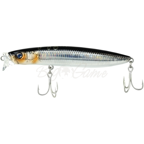 Воблер JACKALL Hagre 96F цв. hl silver & black фото 1 Воблер JACKALL Hagre 96F цв. hl silver & black фото 1