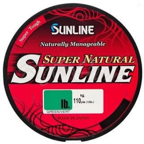 Леска SUNLINE Super Natural 300 м цв. Зеленый 0,405 мм фото 1