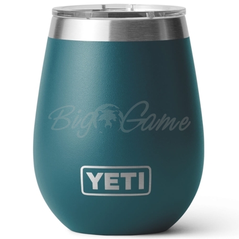 Термостакан YETI Rambler Wine Tumbler w/Magslider Lid 296 цвет Agave Teal фото 1