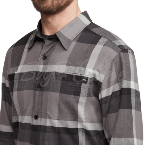 Рубашка SITKA Ashland Lightweight Flannel Shirt цвет Woodsmoke Fall Plaid фото 3