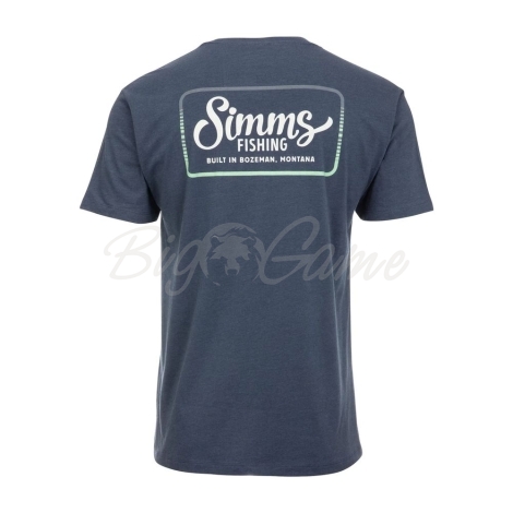 Футболка SIMMS Two Tone Pocket Tee цвет Navy Heather фото 4