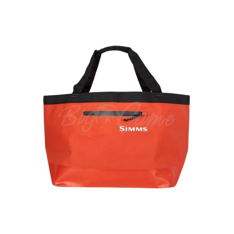 Гермосумка рыболовная SIMMS Dry Creek Simple Tote 50 л цвет Orange фото 1