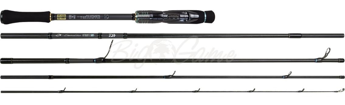 Спиннинг DAIWA Emeraldas Stoist 82ML-5 тест 1,8 - 3,5 EGI фото 2