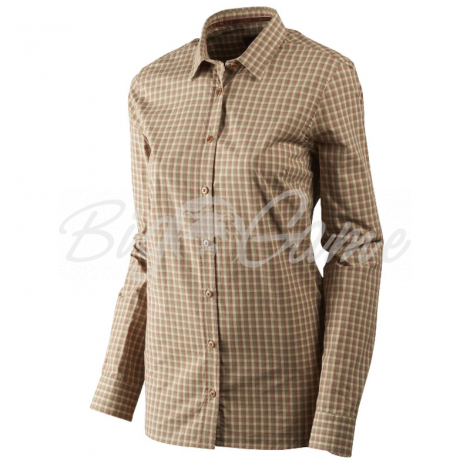 Рубашка HARKILA Selja Lady LS Check Shirt цвет Moonlight rose check фото 1