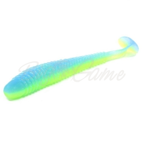 Виброхвост KEITECH Swing Impact FAT 3,8" (6 шт.) цв. PAL #03 Ice Chartreuse фото 1