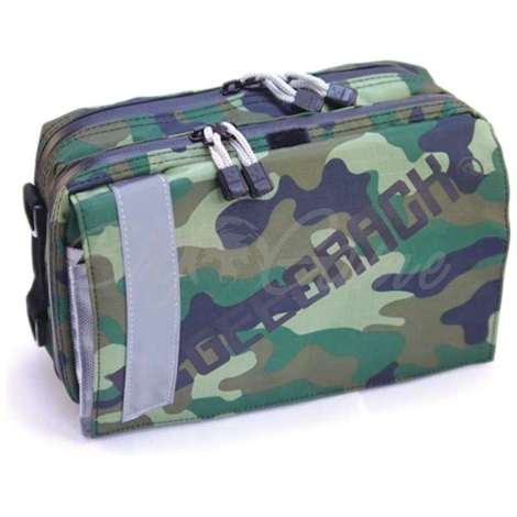 Сумка рыболовная GEECRACK Light Game Pouch 2 цвет GreenCamo фото 1