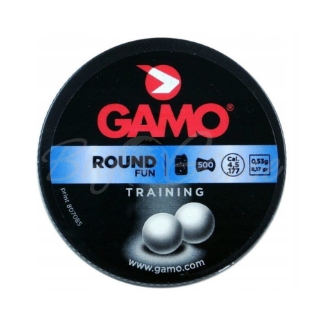 Пули для пневматики GAMO PRO Round 4,5 мм (500 шт.) фото 1