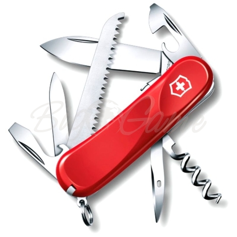 Нож VICTORINOX Evolution S13 85мм 14 функций цв. красный фото 1