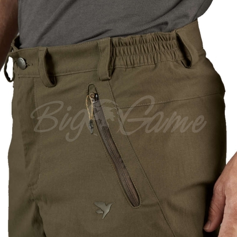Брюки SEELAND Outdoor stretch trousers цвет Pine green фото 3