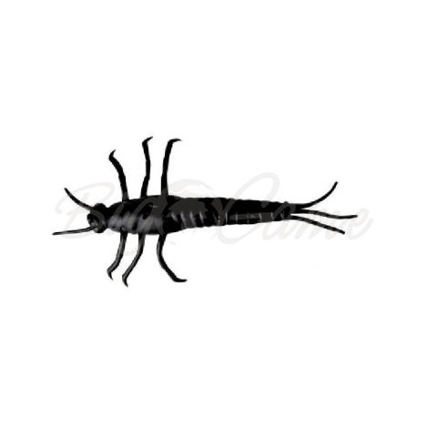 Приманка SAVAGE GEAR 3D PVC Mayfly 50 мм (8 шт.) цв. Black фото 1