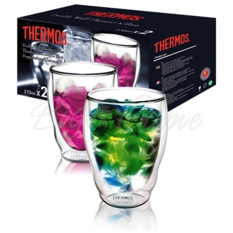 Термостакан THERMOS Из Двойного Стекла В Наборе фото 2