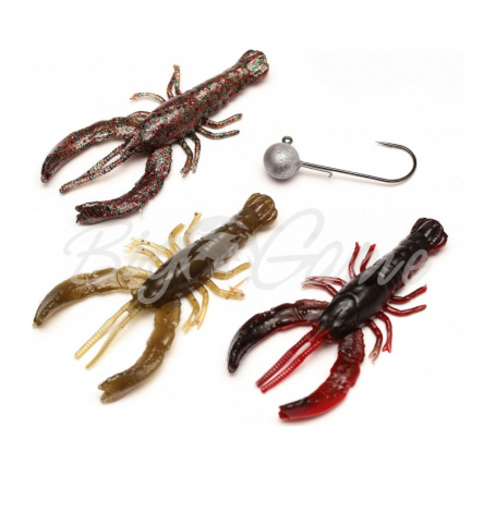 Набор приманок SAVAGE GEAR 3D Crayfish kit (3 + 1 шт.) 8 см фото 1
