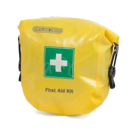 Аптечка ORTLIEB First-Aid-Kit Safety Level High Trekking 2 л цв. желтый / черный фото 1