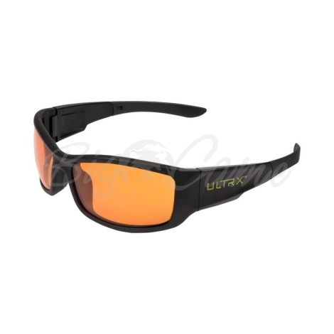 Очки стрелковые ALLEN Ultrx Sync Safety Glasses цв. Black цв. ст. Amber фото 1
