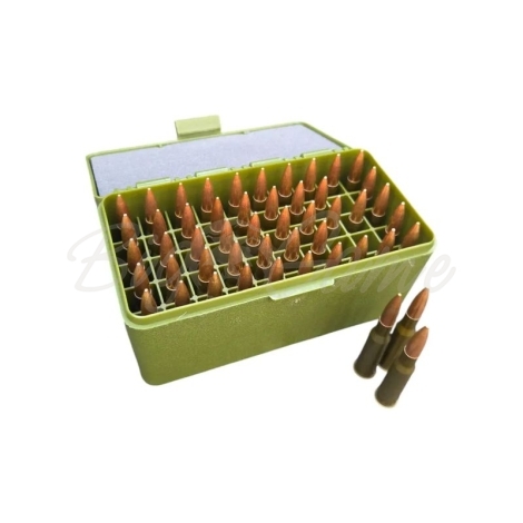 Кейс для патронов RHT на 50 патронов .338LM, .300 цвет зеленый фото 2