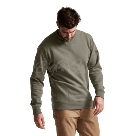 Толстовка SITKA Essential Crew Sweatshirt цвет Oak фото 8