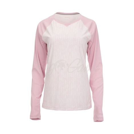 Термокофта SIMMS Women's Solarflex Crewneck цвет Lily Pad Cloud Pink фото 1