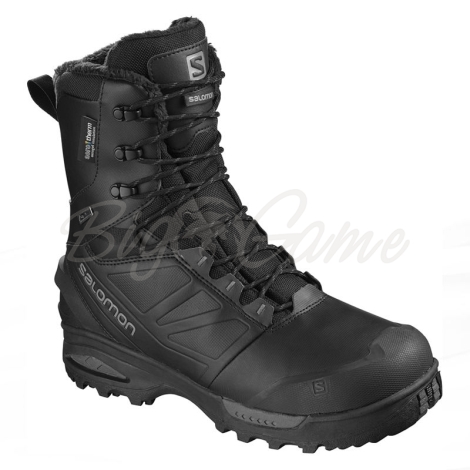 Ботинки SALOMON Toundra Pro CSWP цвет Black / Black / Magnet фото 1