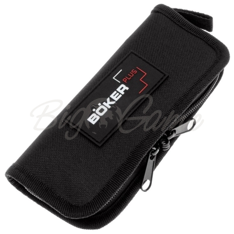 Нож складной полуавтоматический BOKER Smatchet сталь VG-10 рукоять Микарта цв. Серый фото 1