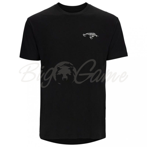 Футболка SIMMS Square Bill T-Shirt цвет Black фото 1