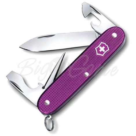 Нож VICTORINOX Pioneer Alox LE2016 93мм 8 функций цв. фиолетовый (в подарочной уп.) фото 1