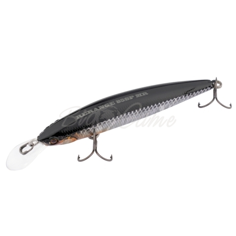 Воблер JACKALL Rerange 85SP MR цв. hl silver & black фото 1