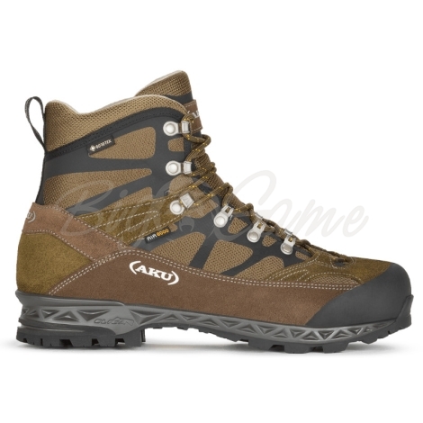 Ботинки треккинговые AKU Trekker PRO GTX цвет Green / Brown фото 5