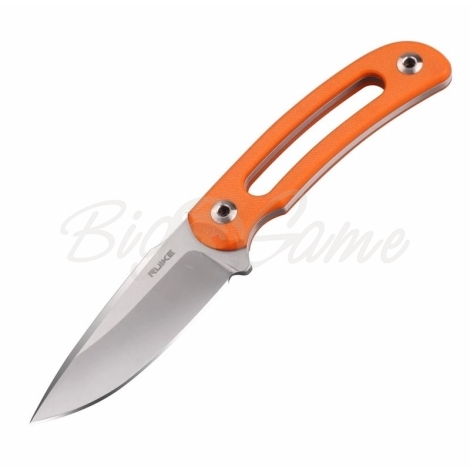 Нож туристический RUIKE Knife F815-J цв. Оранжевый фото 1