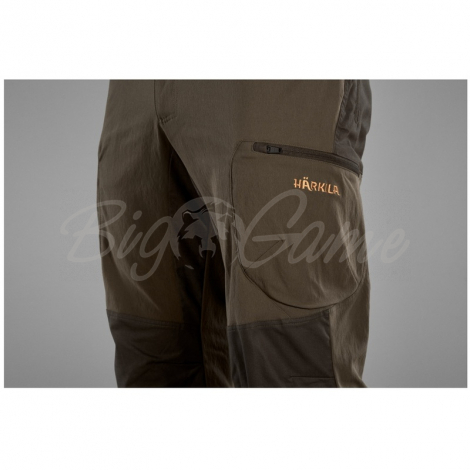 Брюки HARKILA Ragnar Trousers цвет Willow Green / Shadow Grey фото 4