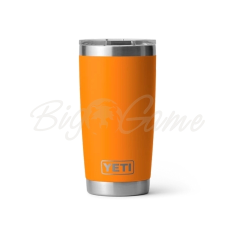 Термокружка YETI Rambler Tumbler w/Magslider 591 цвет King Crab Orange фото 1