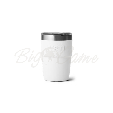 Термостакан YETI Rambler Stackable Cup CL w/Magslider Lid 236 цвет White фото 2