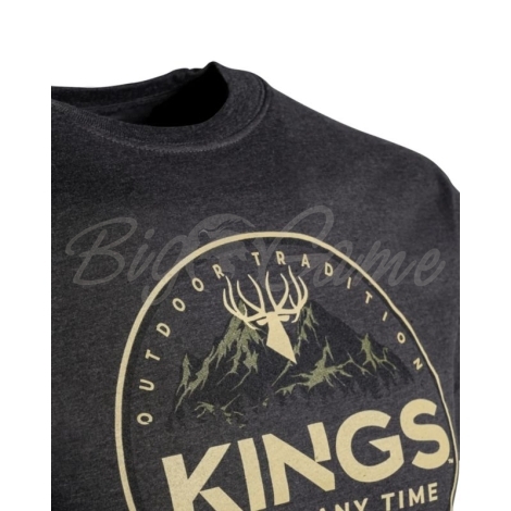 Футболка KING'S Alpine Tee цвет Heather Graphite фото 3