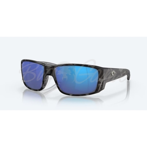Очки поляризационные COSTA DEL MAR Tuna Alley Pro 580G р. L цв. Tiger Shark цв. ст. Blue Mirror фото 1
