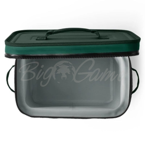 Сумка изотермическая YETI Hopper Flip 18 Soft Cooler цвет Black Forest Green фото 3