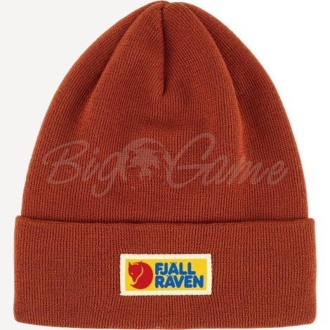 Шапка FJALLRAVEN Vardag Classic Beanie цвет Terracotta Brown фото 4