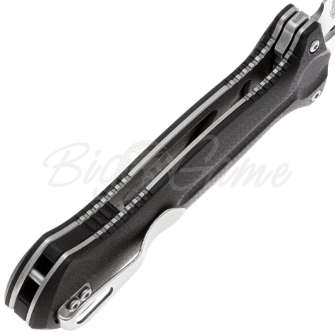Нож складной полуавтоматический BOKER Cheus сталь VG-10 рукоять Стеклотекстолит G10 цв. Черный фото 6