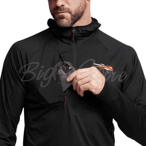 Термокофта SITKA Equinox Guard Hoody цвет Black фото 4
