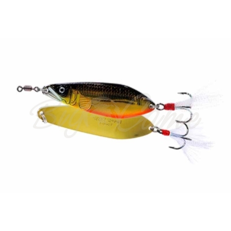 Блесна колеблющаяся DAIWA Steez Spoon 73 г цв. Gold Ayu фото 1