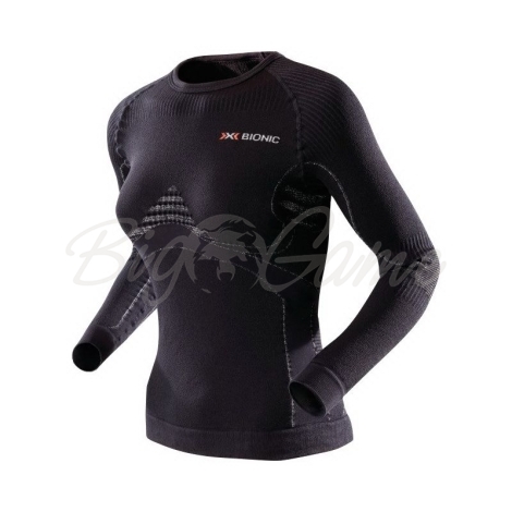 Термокофта X-BIONIC Lady Extra Warm Uw Shirt Long Sleeve цвет Черный / Жемчужно-серый фото 1