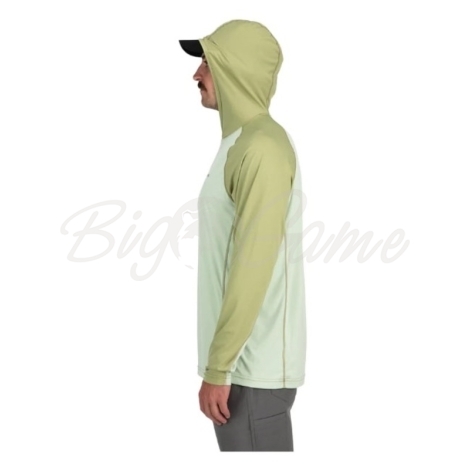 Термокофта SIMMS Bugstopper Solarflex Hoody цвет Light Green / Sage Heather фото 7