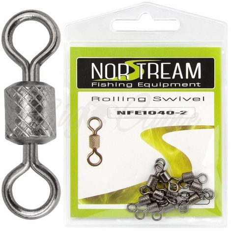 Вертлюг NORSTREAM Rolling swivel 1040 (10 шт.) № 2 фото 1