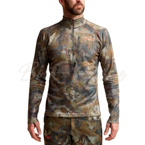 Водолазка SITKA Core Mid Wt Zip-T New цвет Optifade Timber фото 2