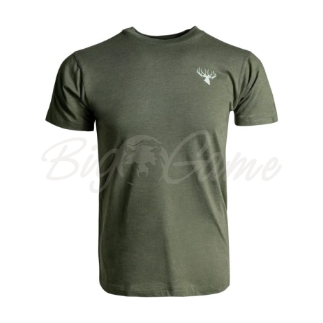 Футболка KING'S Timber Tee цвет Heather Military Green фото 1