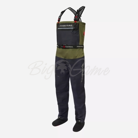 Вейдерсы FINNTRAIL Proguide 1535 цвет Khaki фото 1