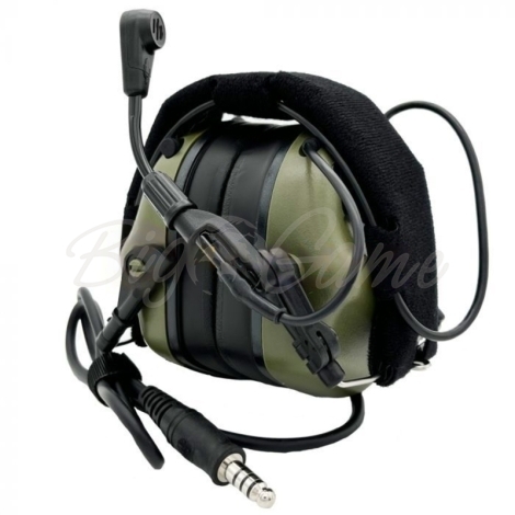 Наушники противошумные EARMOR M32 MOD3 Electronic Communication Hearing Protector цв. Foliage Green фото 3