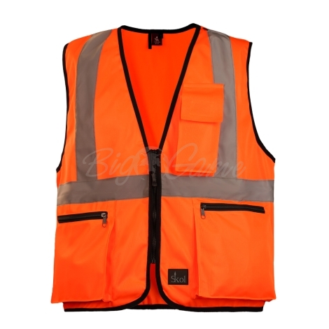 Жилет сигнальный SKOL Hunter Hi-Vis Vest цвет Orange фото 1